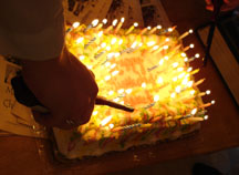 Janet's 86th birthday cake