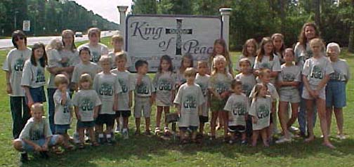 Group photo of folks at Kids in the Kingdom Week