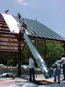 Roofing the church