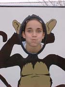 Courie as a monkey