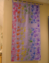 a banner created during Kids in the Kingdom