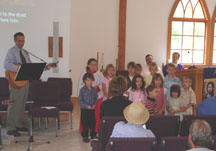 Kids sing The Lord's Prayer