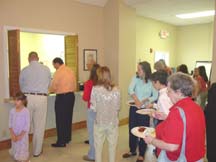 serving lunch