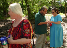 Pam, George and JoAnn