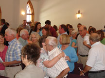 Exchanging The Peace in worship