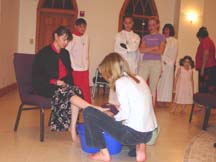 Footwashing